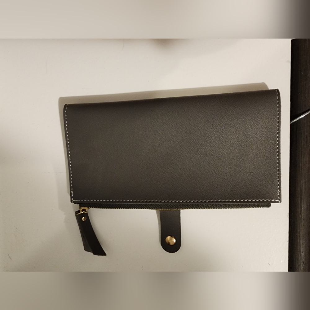 Dark grey wallet